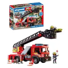 Camión de bomberos Playmobil con escalera extensible (63 cm), luces y sonido