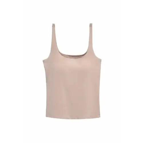 Camiseta interior Marks & Spencer con sujetador Secret Support de escote profundo