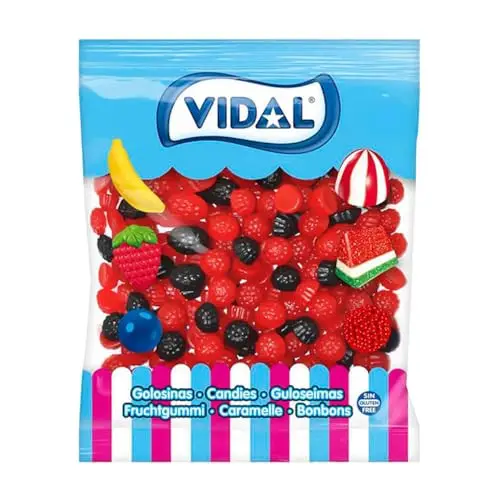 Caramelos de goma Vidal Moritas sabor a mora 1 kg. Simplificado:  Caramelos de goma Vidal Moritas sabor mora
