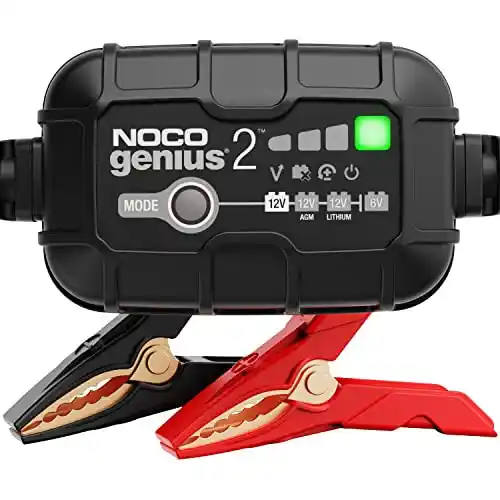 Cargador inteligente NOCO GENIUS2 2A (6V/12V) para baterías de plomo y litio