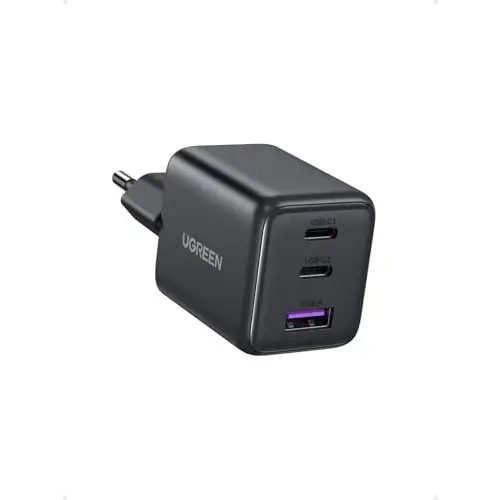 Cargador Ugreen Zapix 30W con 3 puertos (USB y 2x USB-C)