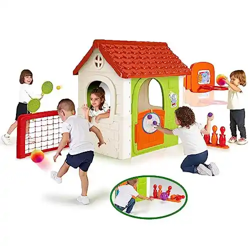 Casa infantil Feber 6 en 1 para juegos y diversión