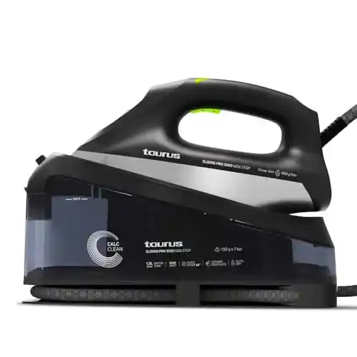 Centro de Planchado Taurus 3000W con golpe de vapor 400g y suela cerámica