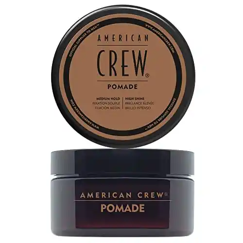 Cera de pelo American Crew Pomade Alta Fijación, Definición y Brillo