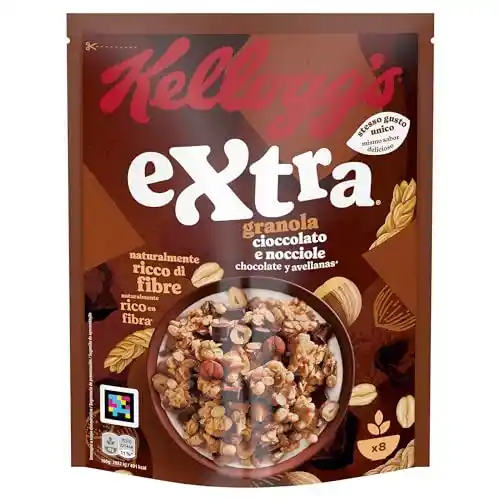Cereales Kellogg's Extra Chocolate y Avellanas 375g
