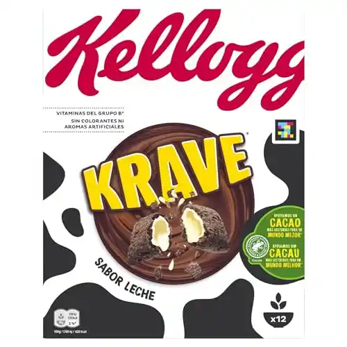 Cereales Kellogg's Krave Sabor Leche 375g