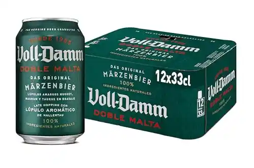 Cerveza Doble Malta Voll-Damm 36x33cl.