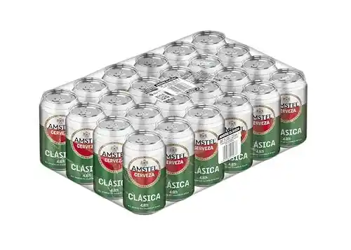 Cerveza Lager 24x Amstel Clásica 33cl