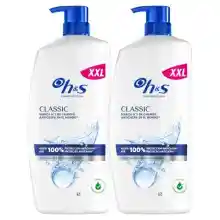 Champú anticaspa H&S Classic para todo tipo de pelo y cuero cabelludo (2x1L)