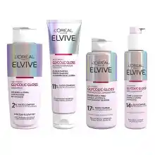 Champú L'Oréal Paris Elvive Glycolic Gloss con ácido glicólico para cabello suave y brillante
