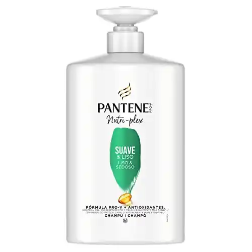 Champú suave y liso Pantene Pro-V Nutri-Plex 1L