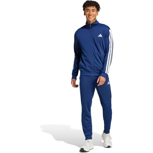 Chándal Adidas Hombre Sportswear Basic 3 Stripes Tricot (Dark Blue)
