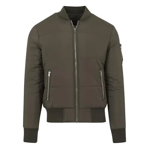 Chaqueta Bomber Urban Classics Basic Quilt para hombre