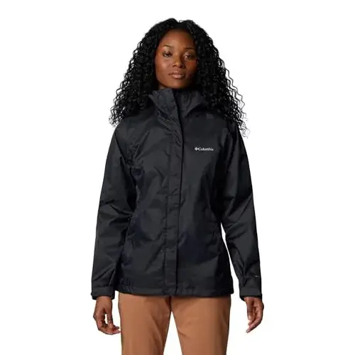 Chaqueta impermeable Columbia Arcadia II para mujer con Omni-Tech y diseño plegable