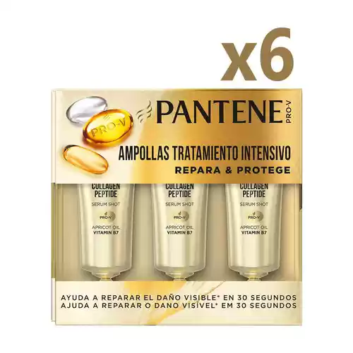 Chollazo! 18 ampollas Pantene Pro-V Repara & Protege Tratamiento Intensivo Del Pelo