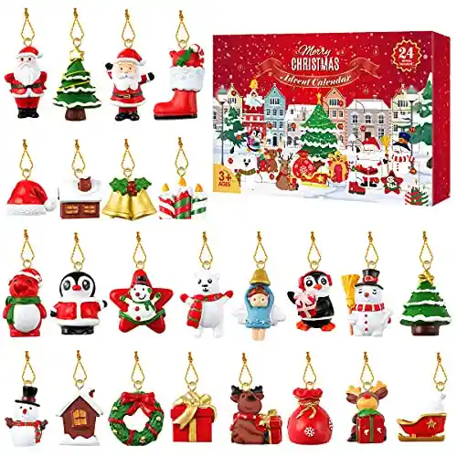 ¡CHOLLAZO a 5,99€! Calendario de Adviento DE DECORACION Navideño