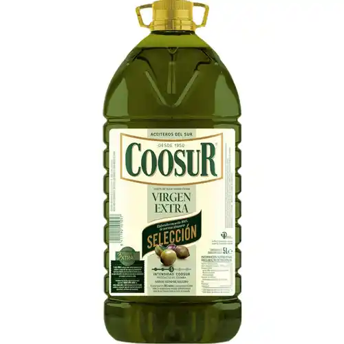 5L Aceite Oliva Virgen Extra Coosur - 9.1€/litro