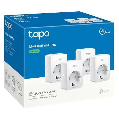 Chollazo! Pack 4 enchufes inteligentes TP-Link Tapo P100 WiFi