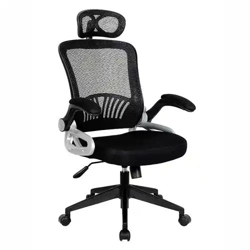 ¡CHOLLAZO! Silla Escritorio Reclinable con soporte lumbar, reposacabezas, reposabrazos ajustable y asiento viscoleástico