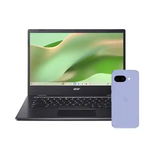 Chollazo!! Smartphone Google Pixel 9a 128GB + Portátil Acer Chromebook 314