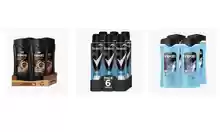 CHOLLAZO SÓLO 2 HORAS: 6 desodorantes Rexona + 8 gel de ducha AXE sólo 10€ con envío gratis
