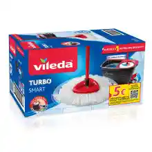¡chollazo! Vileda Sistema Turbo Smart Mopa +Cubo Escurridor Microfibra