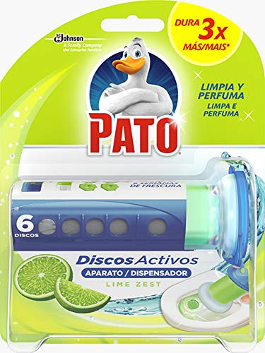 Pato 6 Discos Activos WC Lima con aplicador