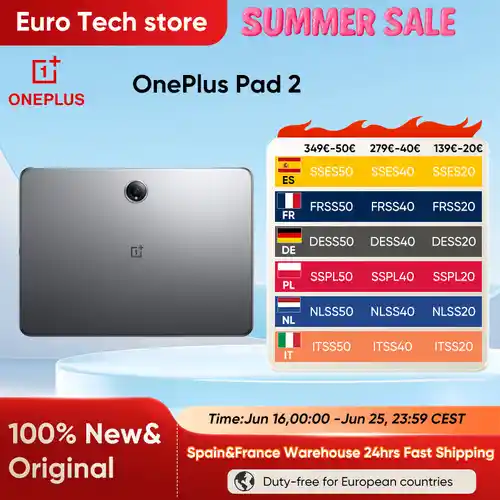 CHOLLO! Tablet OnePlus Pad 2 12GB/256GB