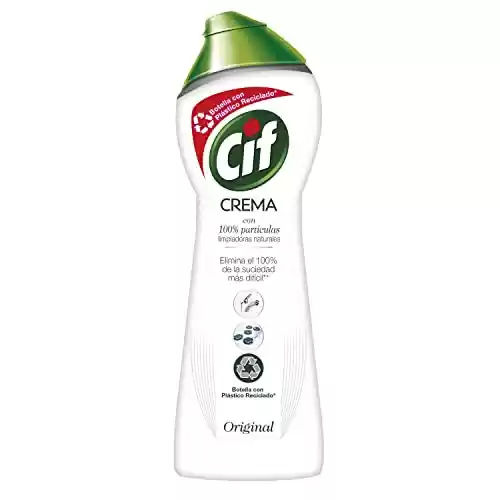 2 botes de 750ml de CIF Crema Limpiador Multisuperficies para el Baño y Cocina (-50% en 2ª unidad)