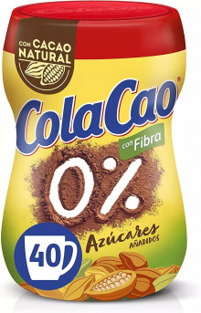 ColaCao 0% Azúcares añadidos con Fibra 300g