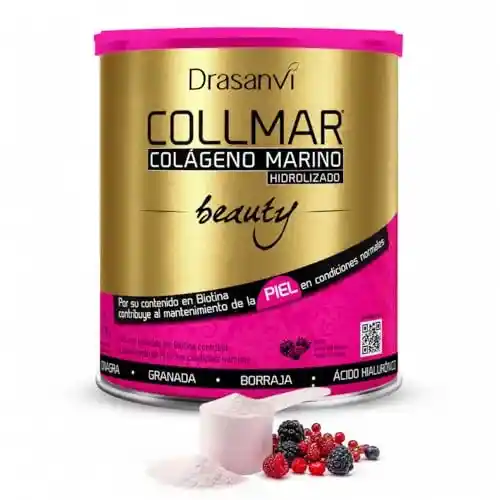 Colágeno hidrolizado Drasanvi Collmar Beauty (275 g) con Vitamina C y Ácido Hialurónico