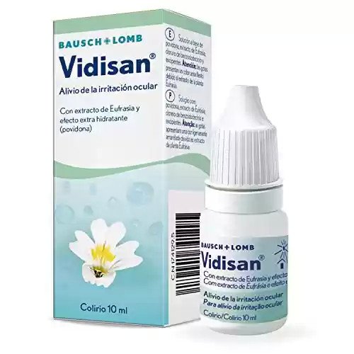 Colirio para Ojos Irritados Gotas para Ojos Vidisian Eufrasia 10 ml - Bausch + Lomb