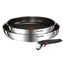 Conjunto de 3 piezas Ingenio Cook Eat Tefal (2 sartenes antiadherentes con mango extraible)