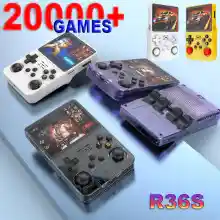 Consola de videojuegos portátil R36S con más de 20000 juegos instalados