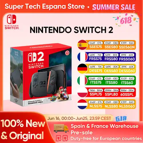 Consola Nintendo Switch 2 + juego Mario Kart World