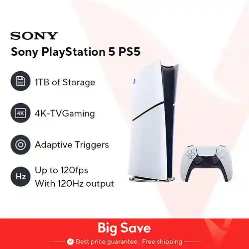 Consola PS5 Slim 1TB Digital