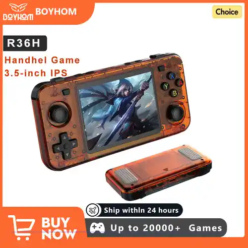 Consola retro portátil R36H 64GB con más de 20000 juegos