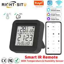 Control remoto IR Tuya con Sensor de temperatura y humedad