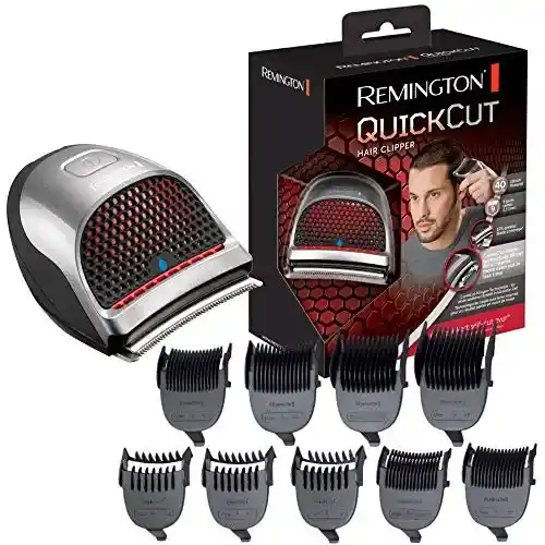 Cortapelos Remington QuickCut HC4250 con cuchillas CurveCut y 9 peines guía
