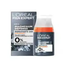 Crema Facial Hidratante 24H Hipoalergénica Magnesio + Ácido Hialurónico L'Oréal Men Expert