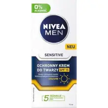 Crema Facial SPF15 UVA/UVB Nivea Men Sensitive