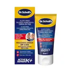 Crema para pies Dr. Scholl's Talones Agrietados (60ml) con Urea y Queratina
