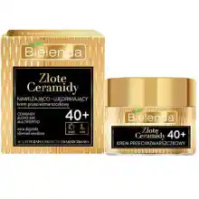 Crema reafirmante antiarrugas 40+ día/noche CERAMIDA ORO Hidratante