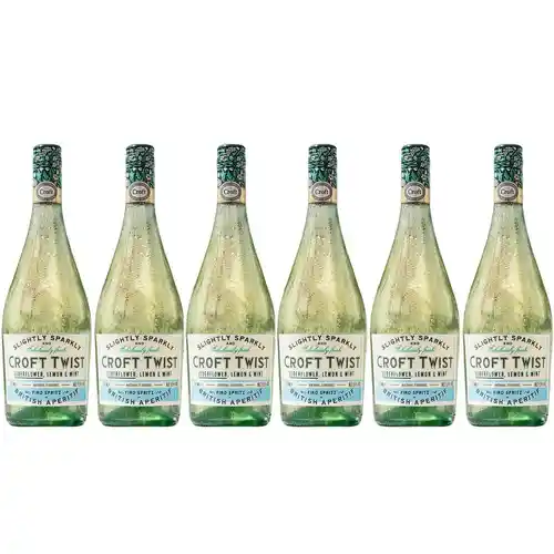 Croft Twist Vino Fino Spritz D.O. Jerez – Pack ahorro 6 botellas de 750 ml