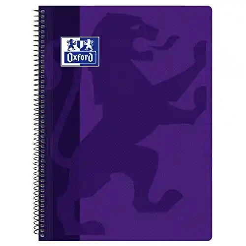 Cuaderno OXFORD SCHOOL CLASSIC Folio 4x4 con margen 80 Hojas