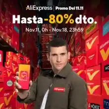 CUPONES Aliexpress 11 del 11! La mejor promo del año