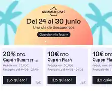 Cupones de 20%, 10€ y 10% en Miravia para utilizar del 24 al 30 de Junio ¡RECÓGELOS A TU CUENTA ANTES DE QUE SE AGOTEN!