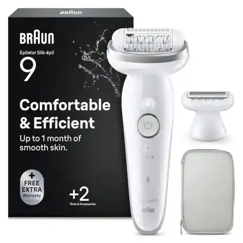Depiladora eléctrica Braun Silk·épil 9, modelo 9-041, para mujer