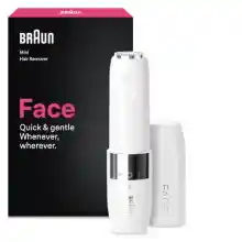 Depiladora facial Braun Mini FS1005 para una piel lisa y suave