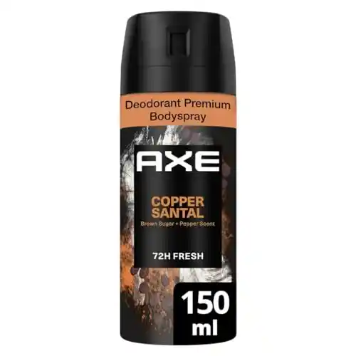 Desodorante Axe Copper Santal para hombre 150ml.